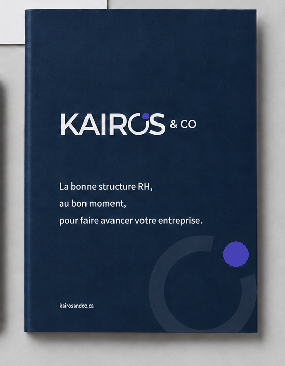 Plaquette de présentation Kairos & Co